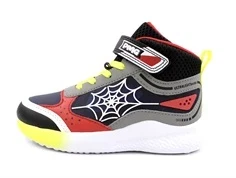 Primigi nero rosso sneaker med blinklys